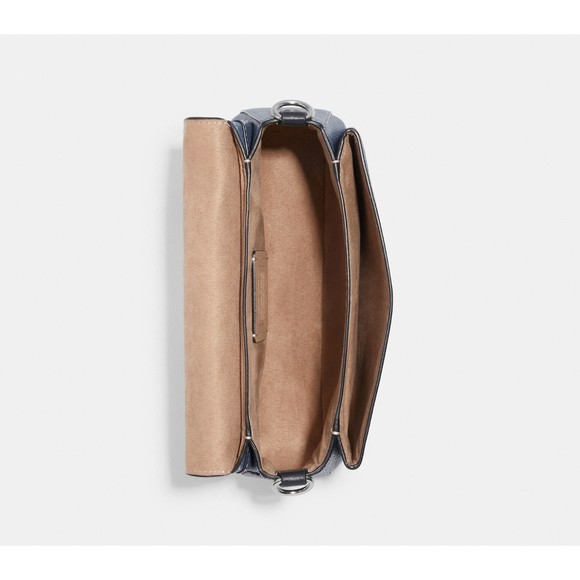 COACH GRACE Convertible Shoulder Bag Chambray Pebbled Leather CH207 NWT $450 - Picture 14 of 14